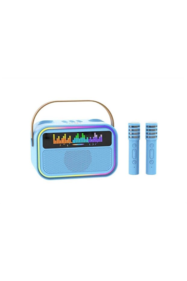 Kids Karaoke Speaker with Double Microphones