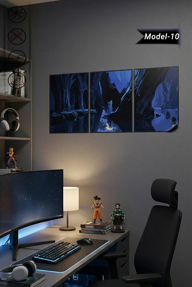 Static Clingable Table - Poster Anime (Model- 10)
