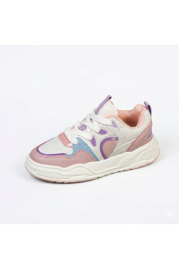 Jacob White Powder Girls' Sports Shoes