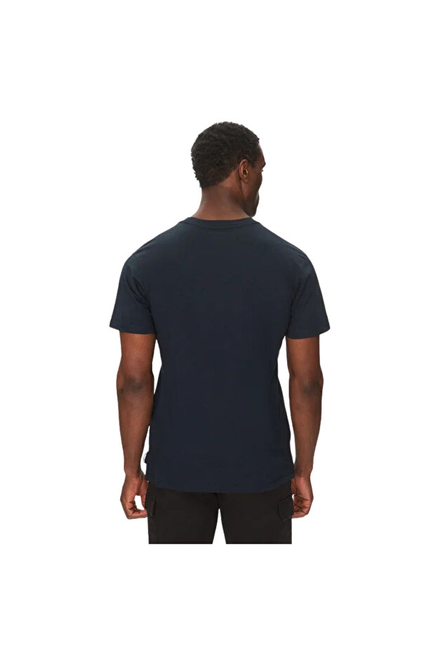Eqyzt07711 Basic Ss Tee Young Men Black Crew Neck Regular Fit Men's T-Shirt - 2
