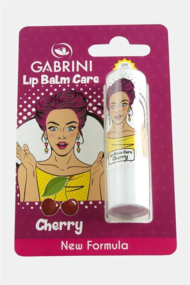 Gabrini Cherry Lip Moisturizer - Red