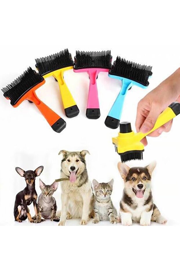 Automatic Pet Brush Cat Dog Comb Hair Removal