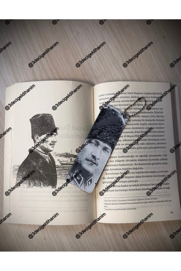 Kitap Ayracı 3D