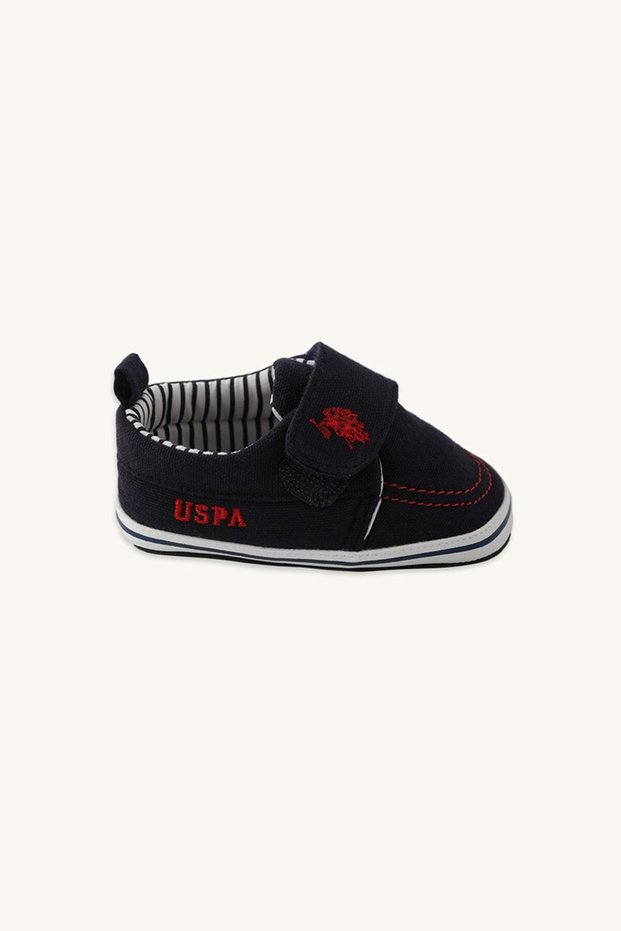 Girl baby shoes navy blue
