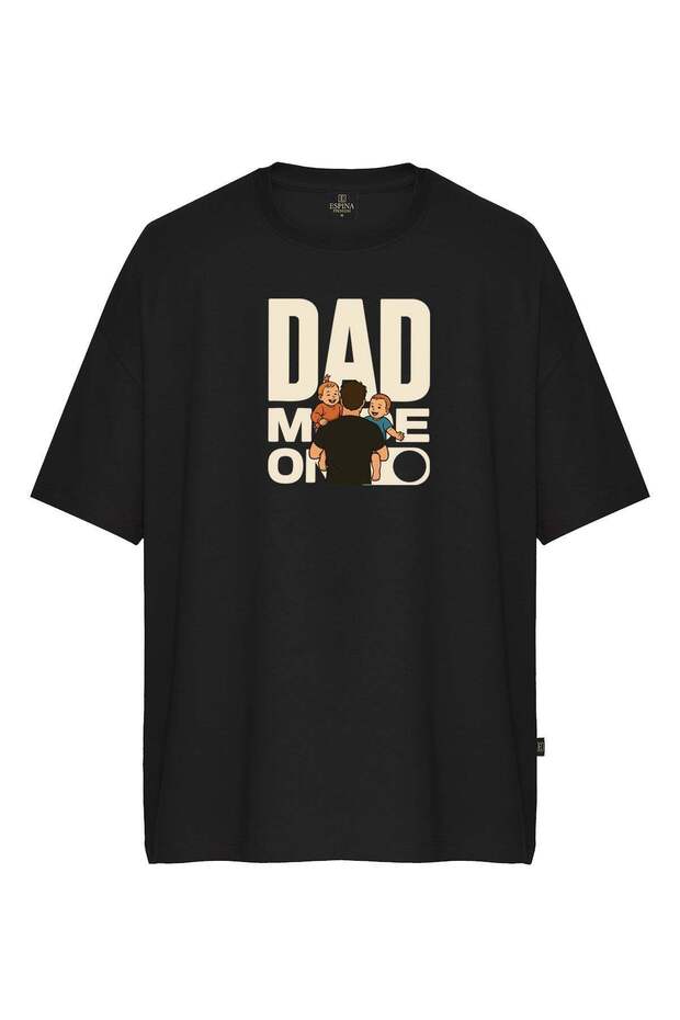Dad Mode on Girls Boys Printed Short Sleeve T-Shirt