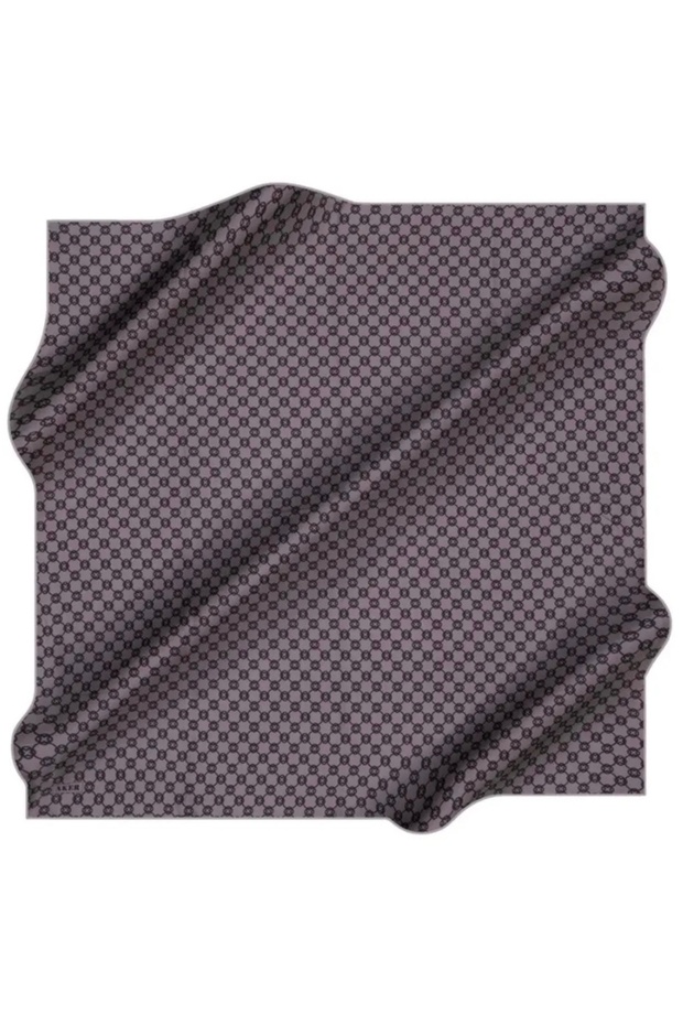 Silk Logo Crepe Satin Scarf 8991701-371
