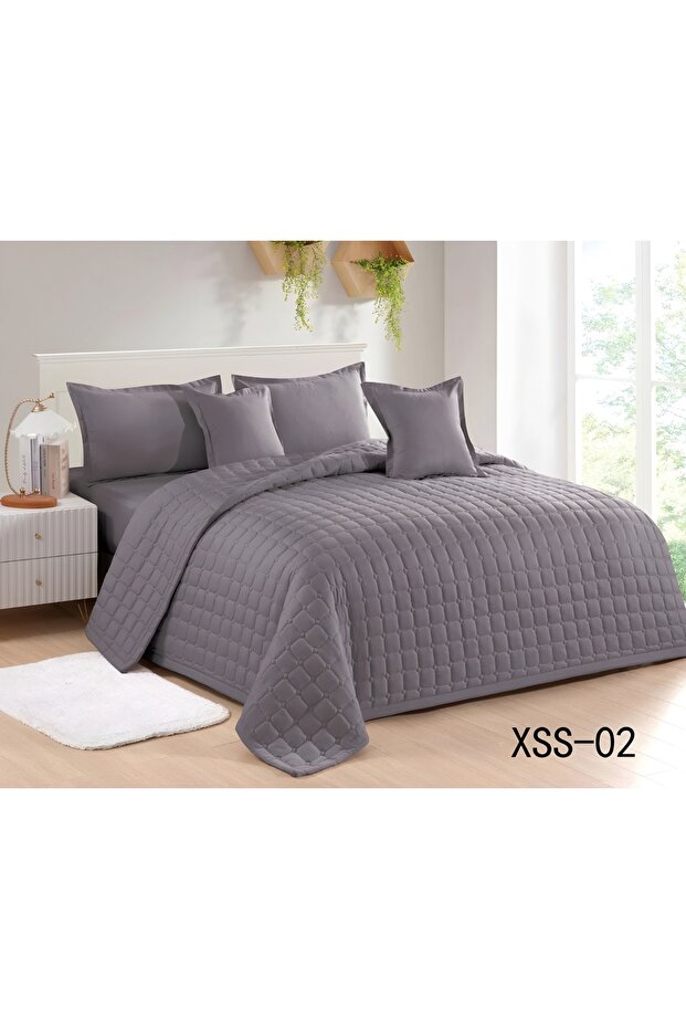Plain Pressed Bedspread Nefren - 1