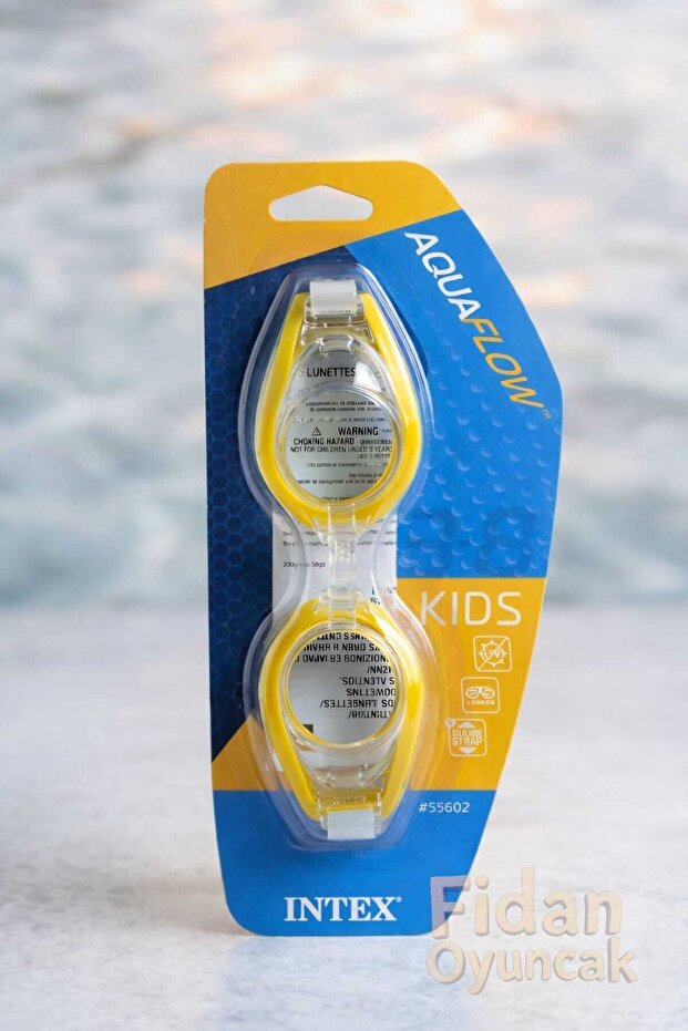 Intex Aquaflow Children's Swimming Goggles 3-9 Years