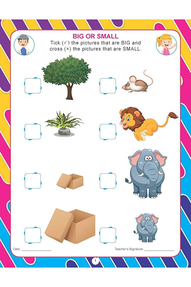 Kindergarten Maths Assignment - 2