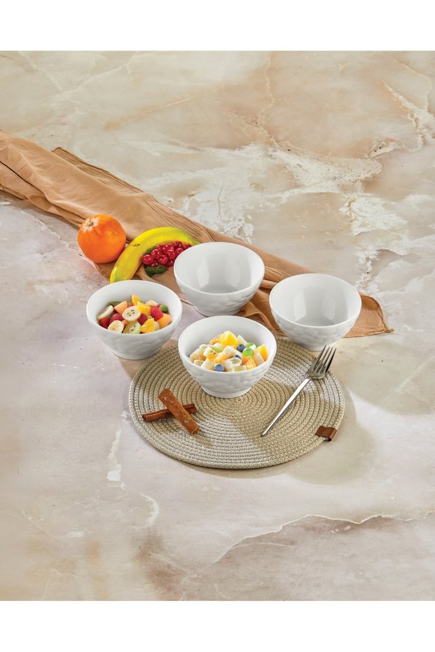 Set of 4 14 cm Rhodes Porcelain Bowls Ckr4264