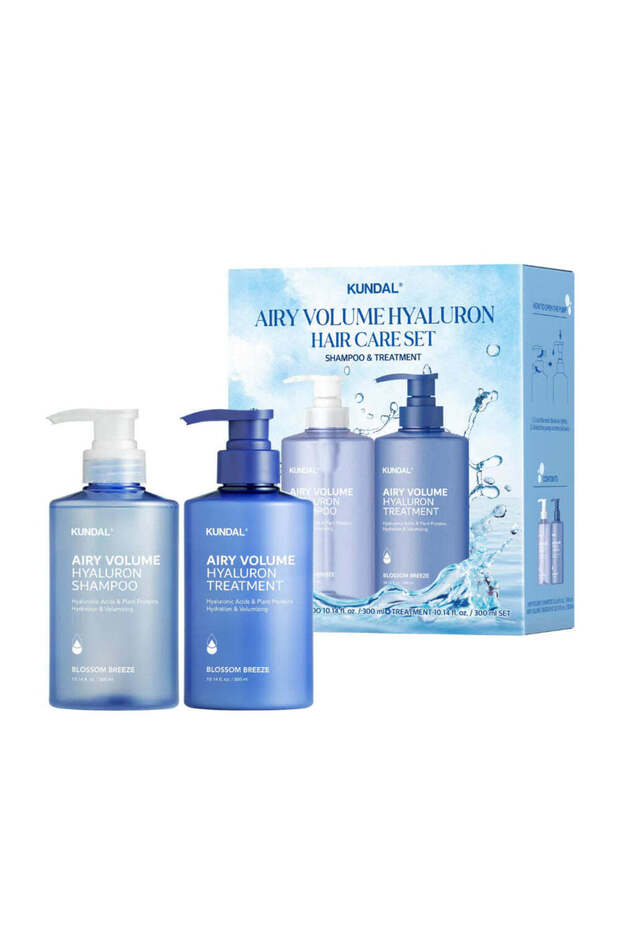 IRI Volume Hyaluronic Acid Shampoo + Treatment Hair Care Set - 2 Pieces