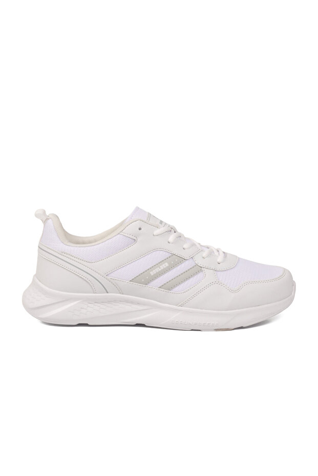 White Ice Mesh Lightweight Large Size Men's Sports Shoes 1548 m