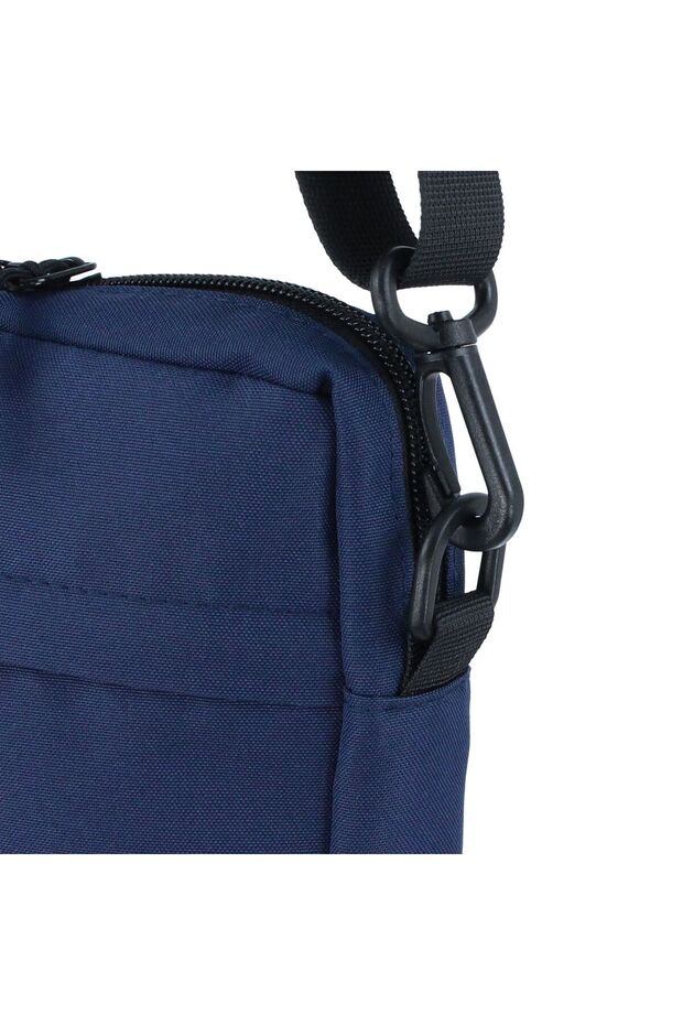 Polyester Shoulder Bag with Adjustable Strap & Zip Pocket | Essentials - 5