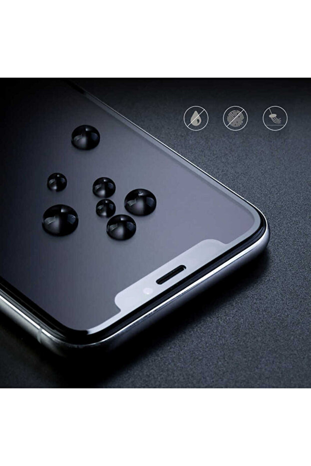 واقي شاشة سيراميك ماتي من دافين لهاتف آيفون 17E - أسود - 5
