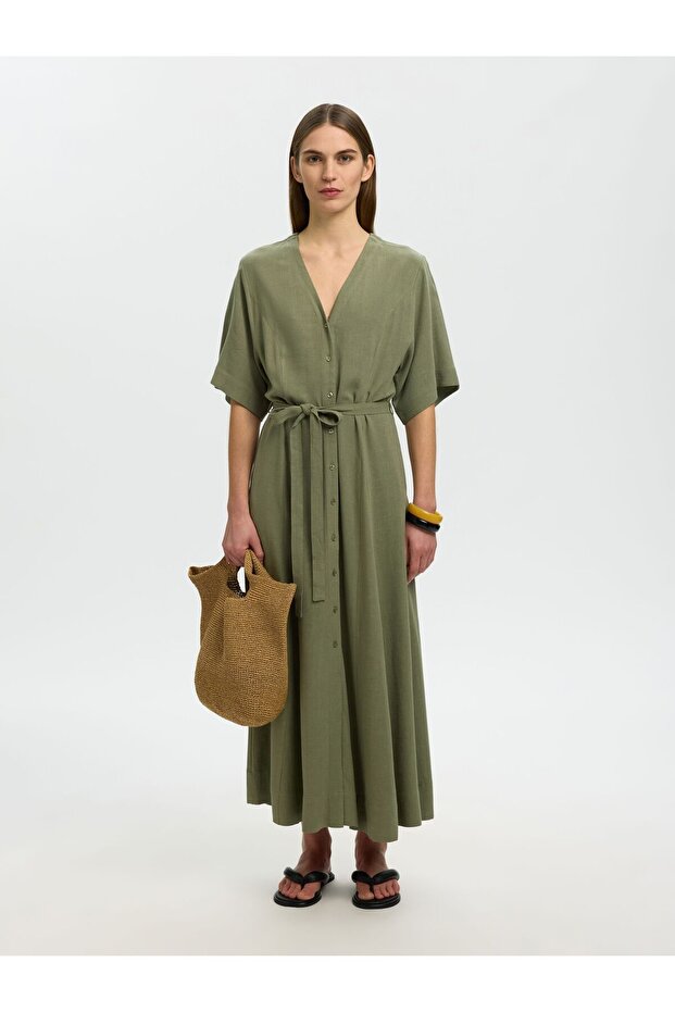 Maxikleid Viskosemix - 4