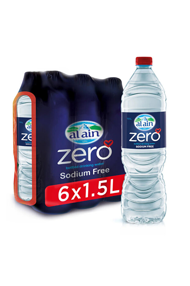 Zero Sodium Bottled Water 6 x 1.5L