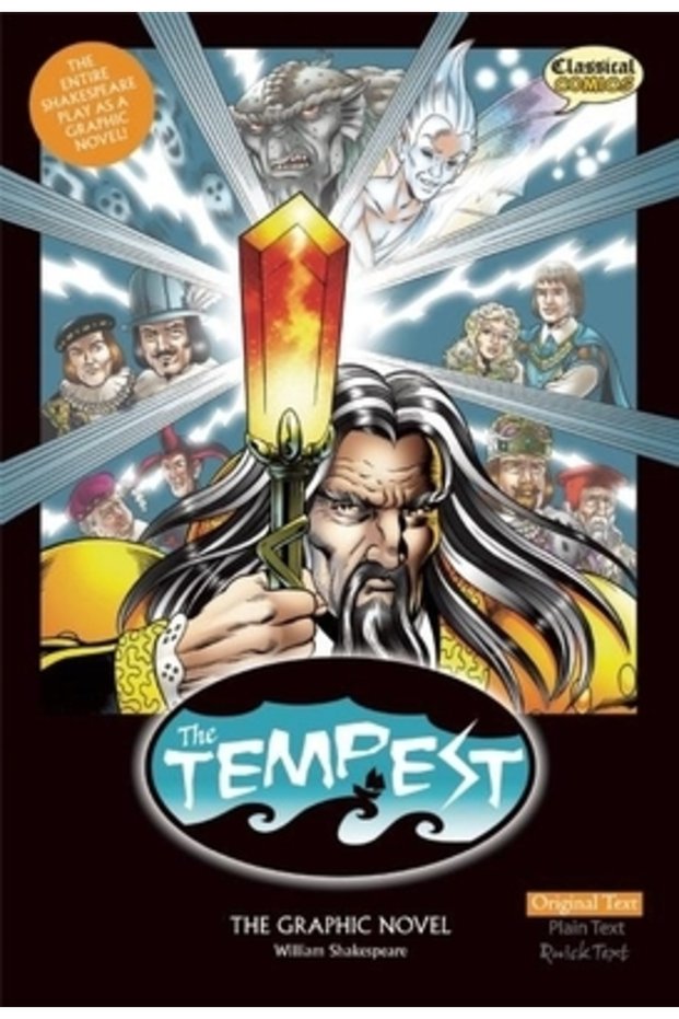 The Tempest Romanul grafic Text original