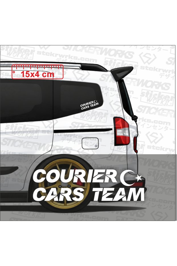Courier Cars Team Sticker