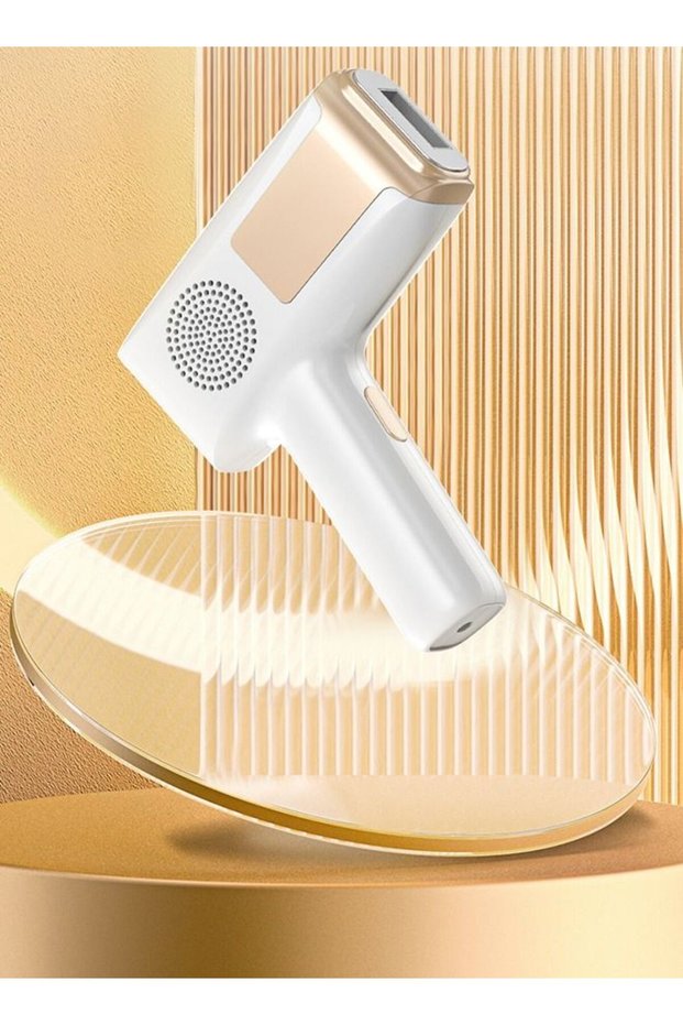 جهاز إزالة الشعر بالضغط الثلجي FY-B506، أبيض اللون