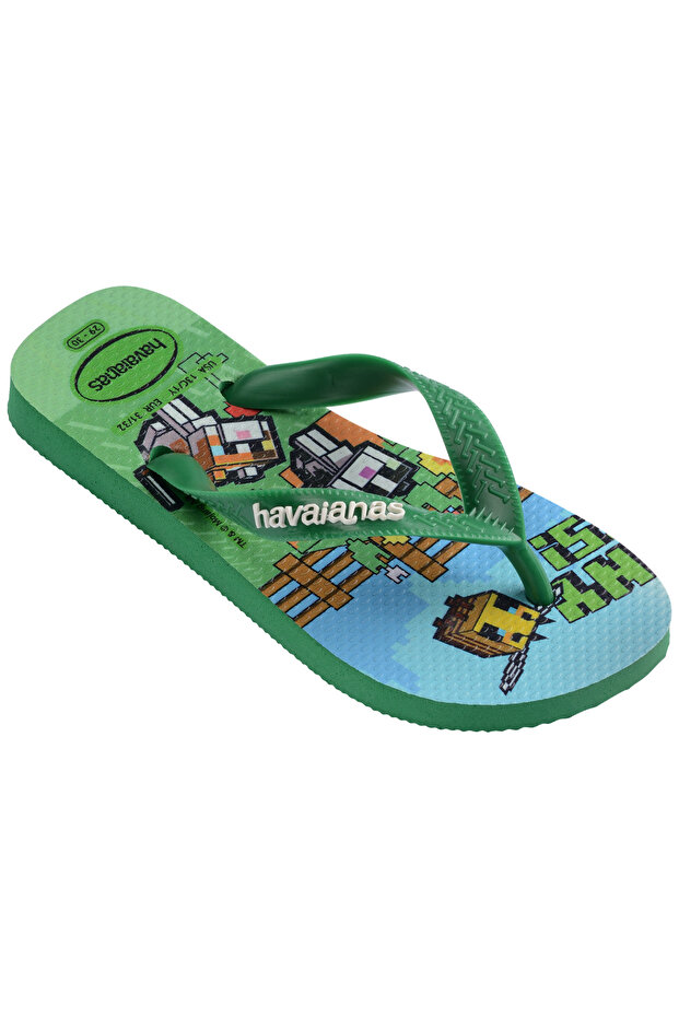 Șlapi verzi Minecraft pentru copii - 2