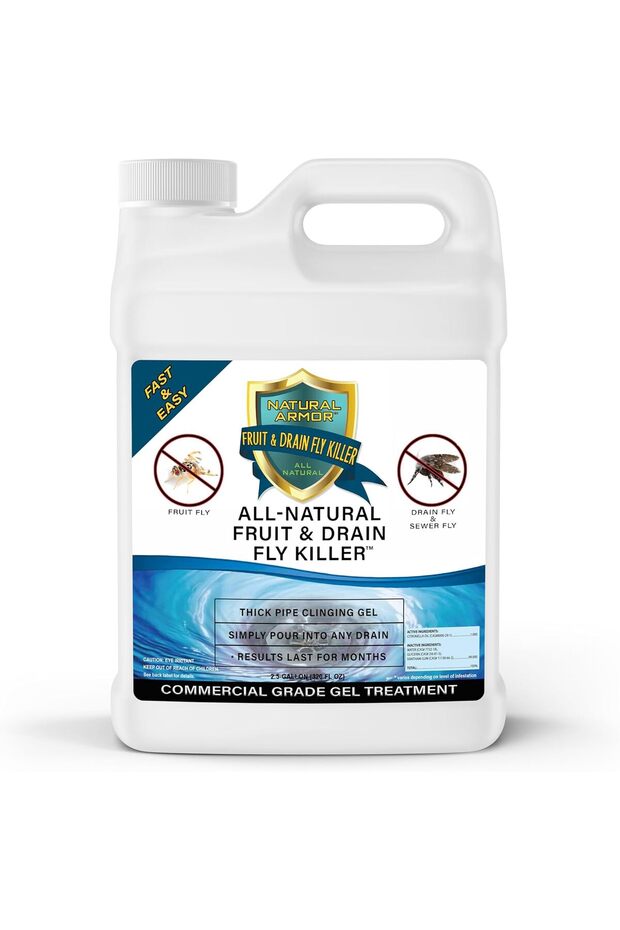Fruit Fly & Drain Fly Killer - Simple Commercial Drain Gel Treatment
