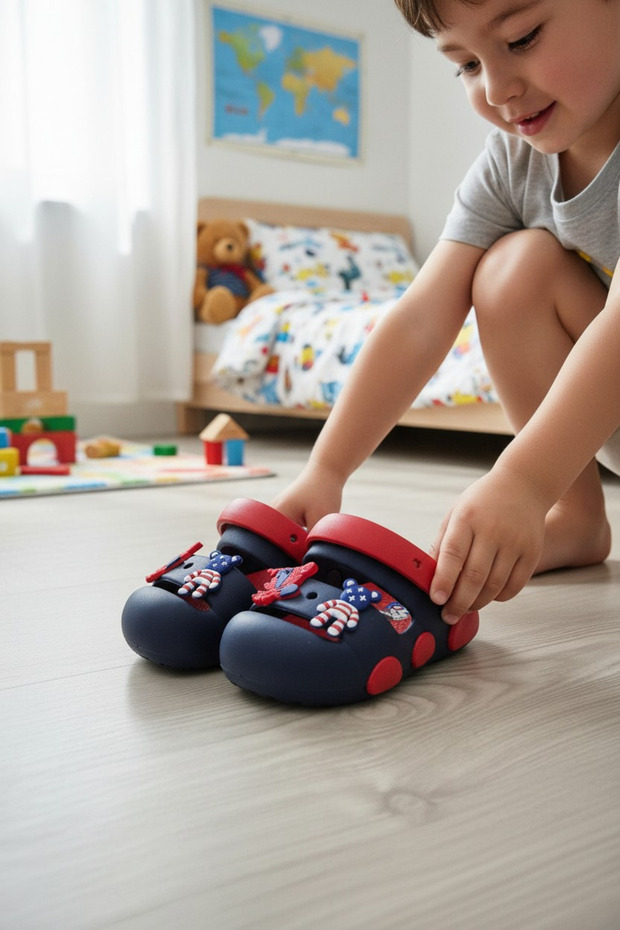 Children's Summer Slippers – Non-Slip Sole Summer Sandals for Comfortable Daily Use