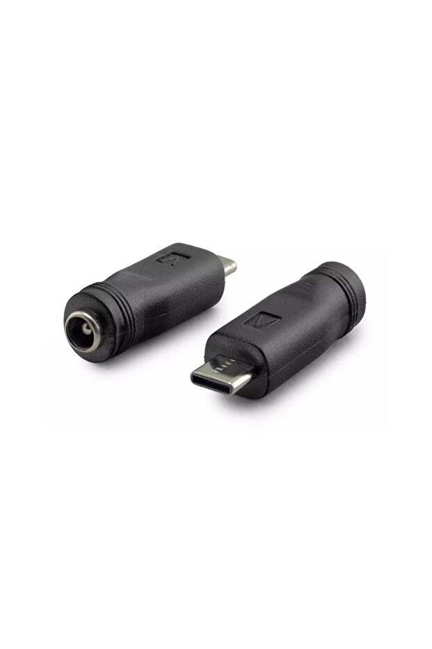 Hdx1340 Dc Jack Converter 5.5X2.5Mm Female to USB Type-C Male - 1 Piece