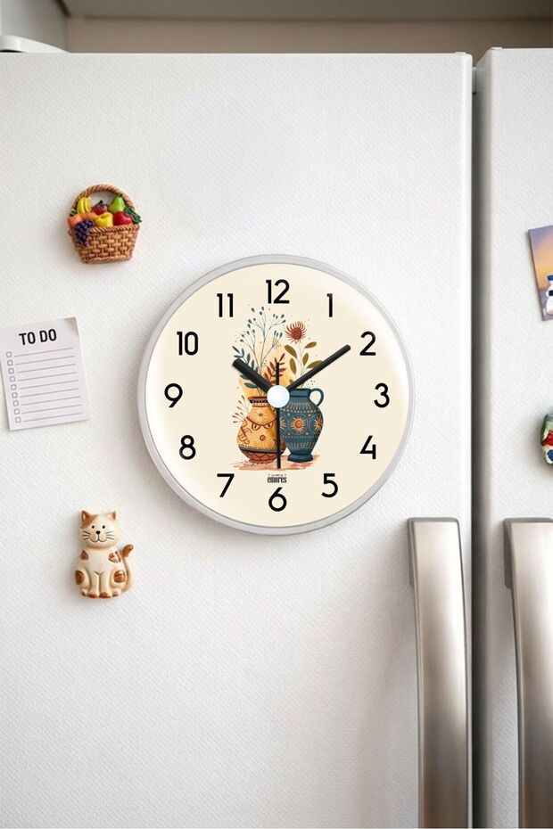 Magnetic Refrigerator Clock 10 cm
