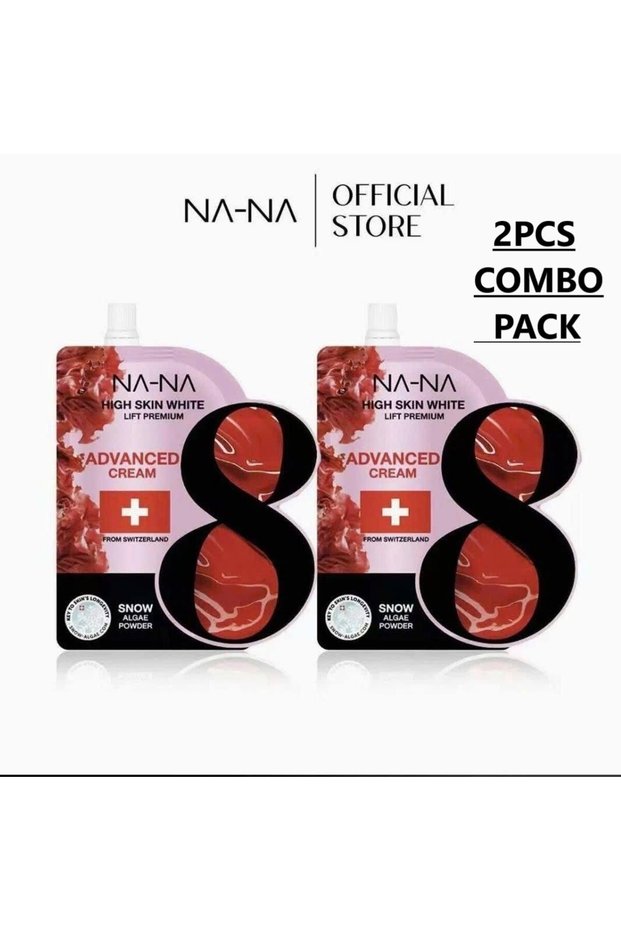 NA-NA Skin White Face Cream with ACMELLA 2PCS COMBO PACK, 2x5g – Brightening Anti Wrinkle Lift Cream