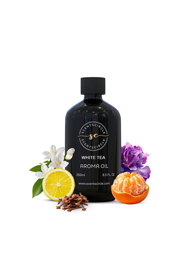 White Tea Diffuser Oil 250ml|Fresh Aquatic Iris Musk Luxury Scent