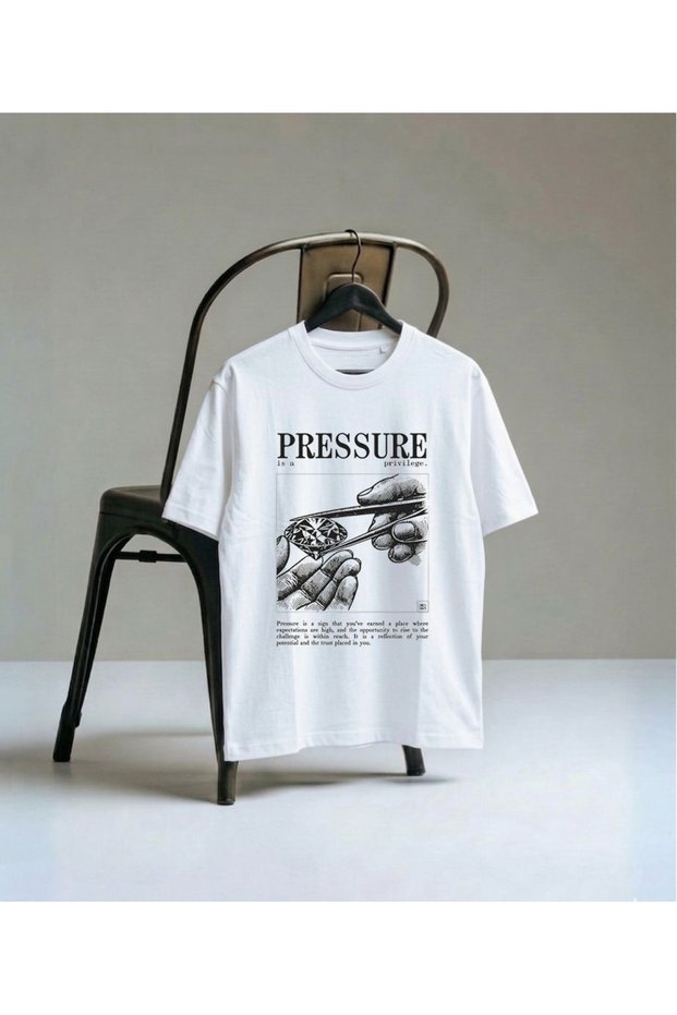 Digital Pre-Printed Unisex Oversize Fit Adult T-Shirt Cotton Long Lasting T-Shirt