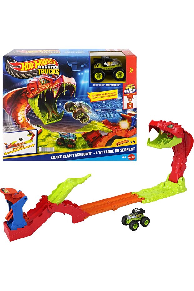 Monster Trucks Snake Slam Takedown Playset