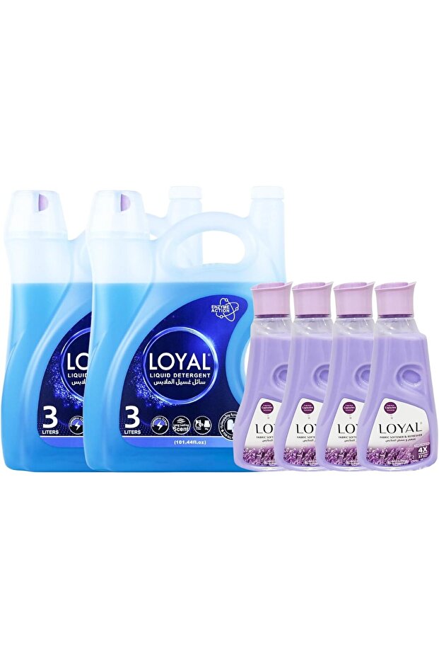 Fabric Softener and Refresher Combo (Pack of 6)