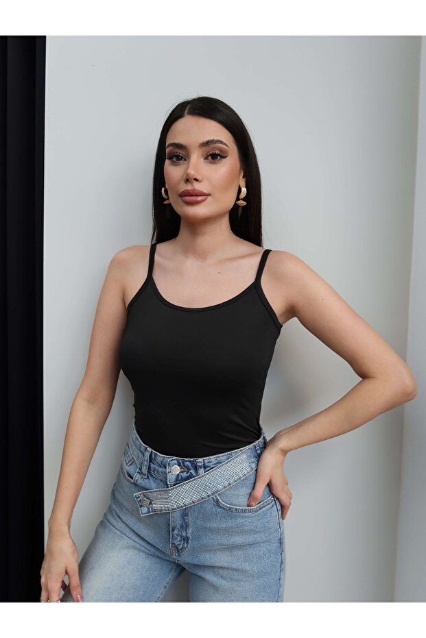 Basic Tank Top with Straps - 5