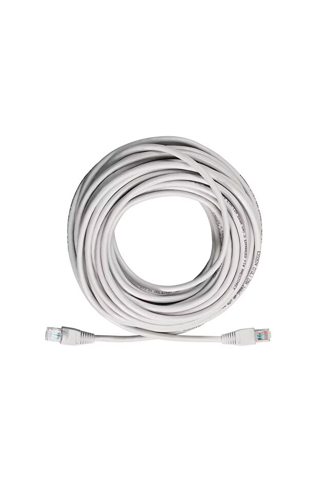 NRT-6025 Cat5 - كابل إنترنت وشبكة إيثرنت بطول 25 مترًا - متوافق مع أجهزة الكمبيوتر والتلفزيون والكونسول