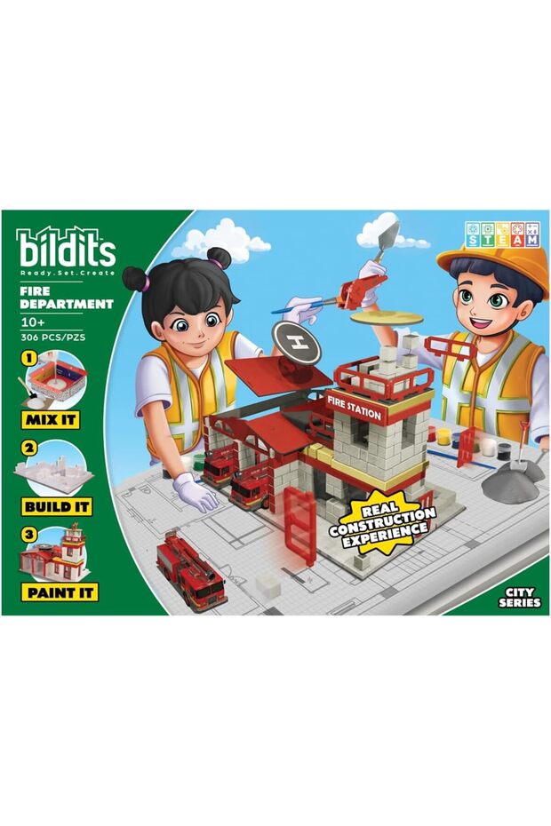 Fire Station Construction Set