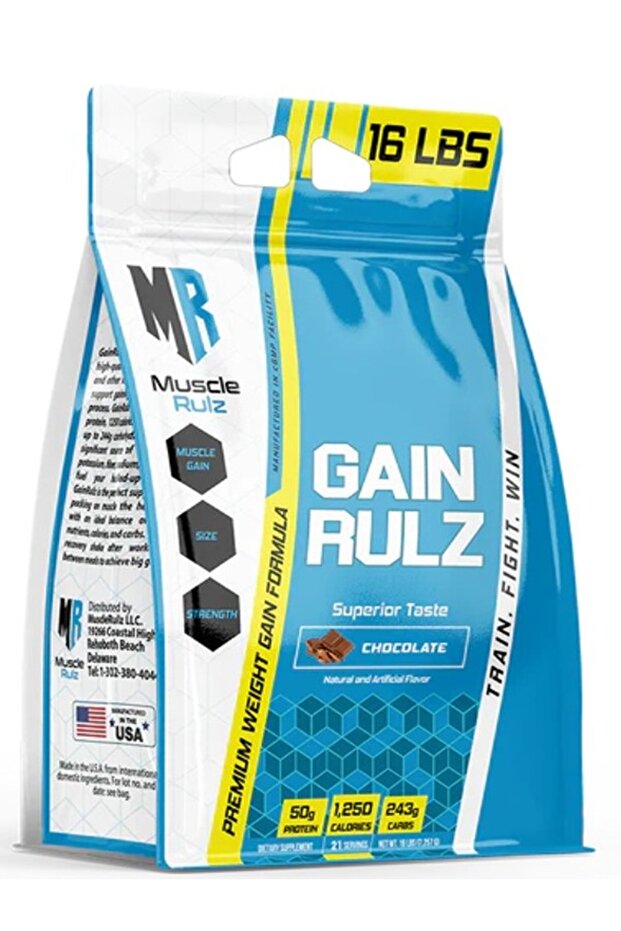 GAIN RULZ 16LBs CHOCOLATE