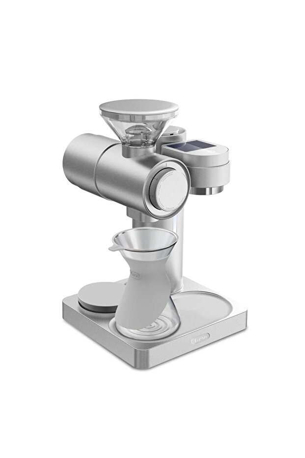 KUV 60 Pro Pour Over Coffee Machine with Grinder | WiFi coffee maker | 60mm Burr | Touchscreen