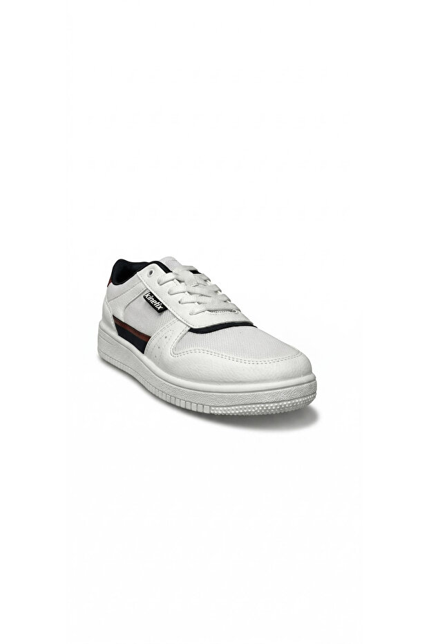 Holge White-Navy Blue Women's Sports Shoes