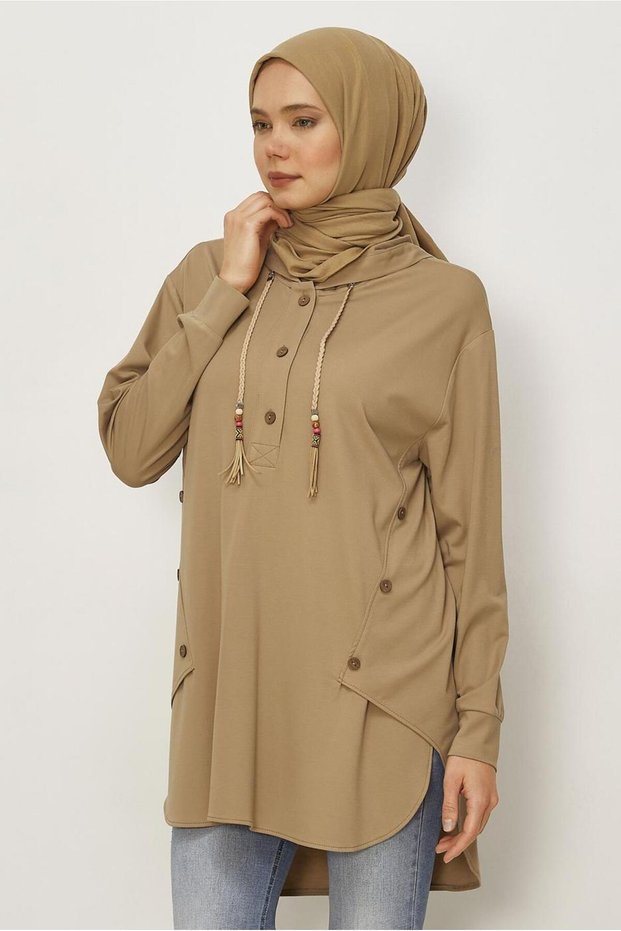Hooded Tracksuit Tunic 46448