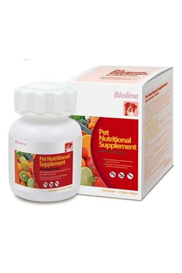Pet Nutritional Supplement Microelement Tablets for Dogs – 160 Capsules 6970117122411