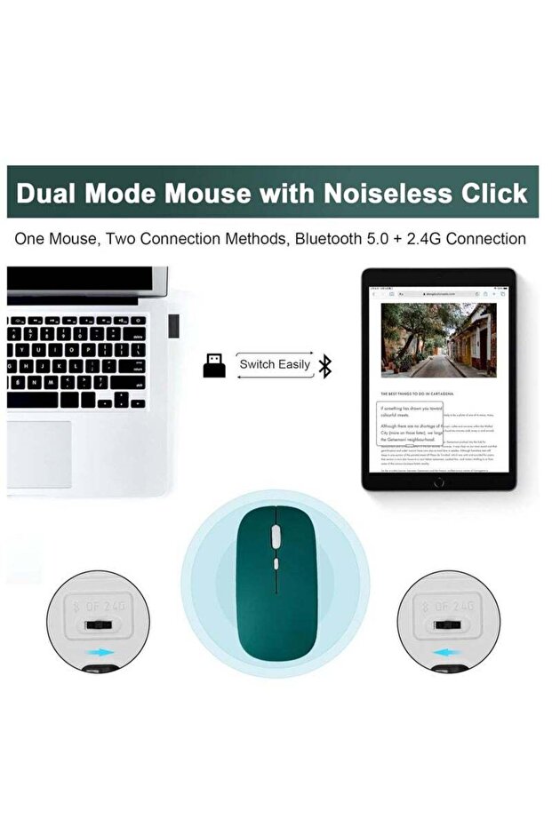 Wireless Keyboard and Mouse Combo - 3