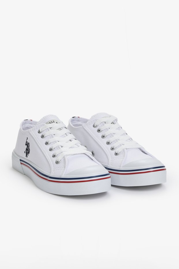 Women's White Sports Shoes 50323152-Vr013