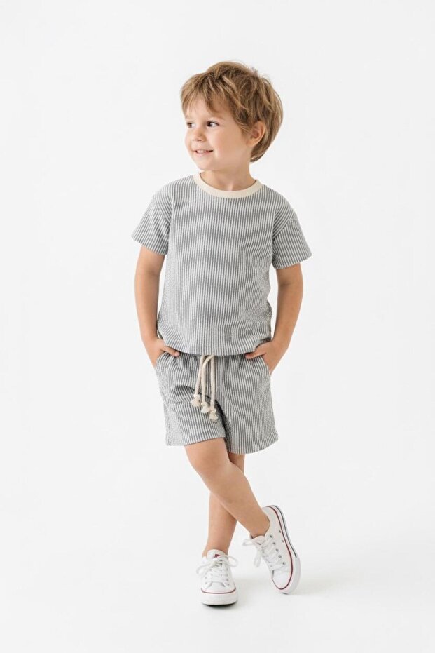 Bürümcük Shorts T-Shirt 2-Piece Set