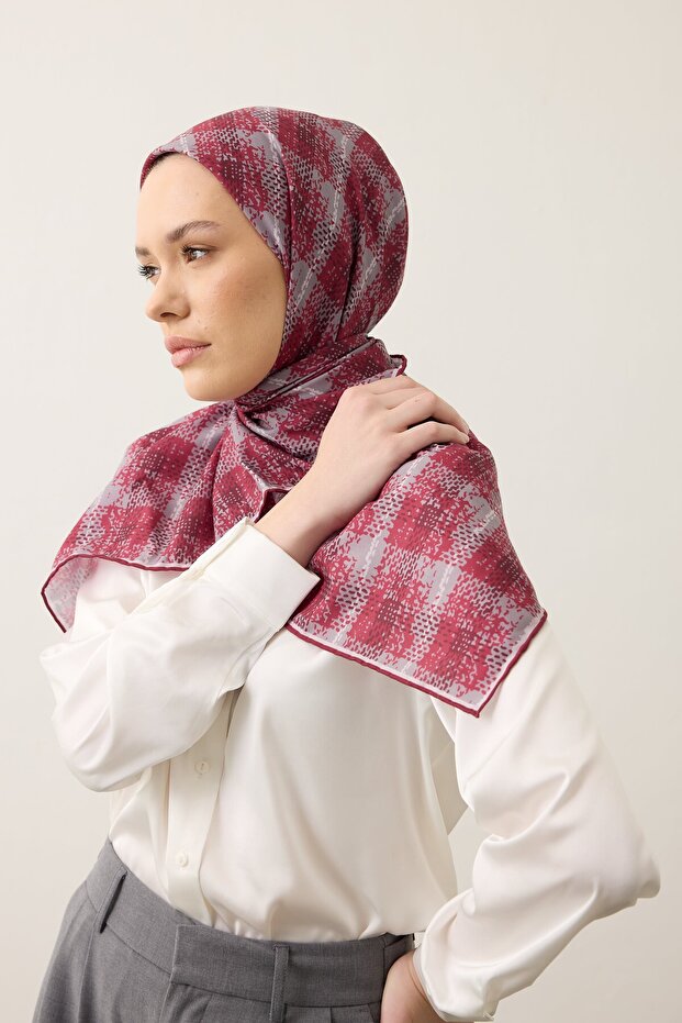 وشاح ناعم 1247 أحمر - 4