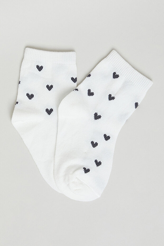 3 Pack Patterned Ankle Socks - 3