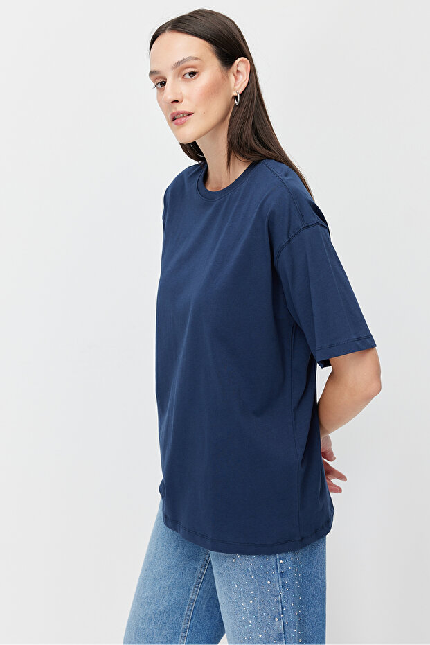 Γυναικείο T-shirt Crew Neck Basic - 3