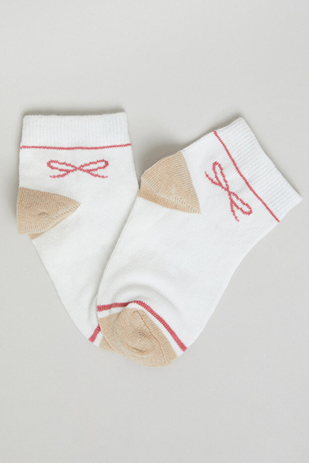3 Pack Patterned Ankle Socks - 3