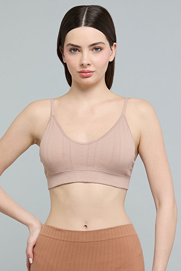 عبوة من قطعتين من حمالات الصدر الرياضية ذات الملمس المميز