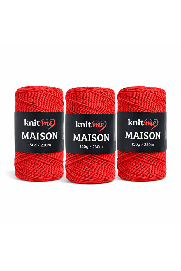 Maison Supra 3 Pieces, 150 Grams, 230m, Hand Knitting Yarn